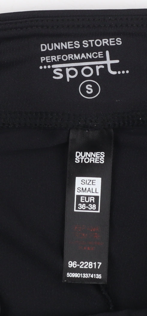 Womens UK Size S Dunnes Stores Slim Fit Leggings Black Leggings