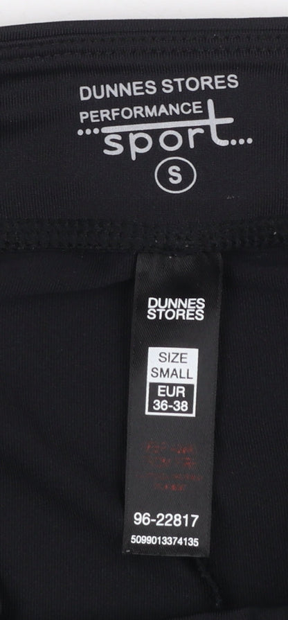 Womens UK Size S Dunnes Stores Slim Fit Leggings Black Leggings