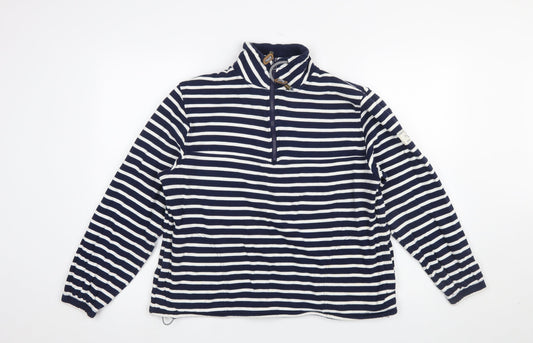 Womens UK Size 10 Joules Blue Pullover Sweatshirt