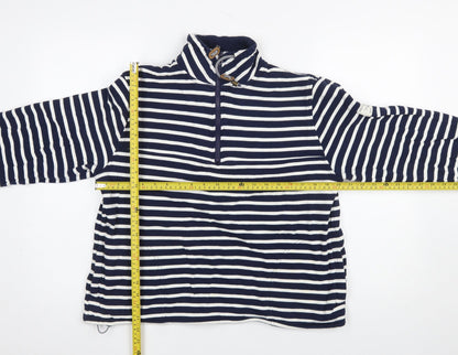 Womens UK Size 10 Joules Blue Pullover Sweatshirt