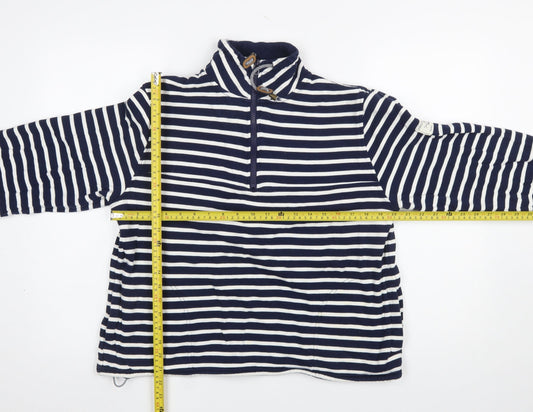 Womens UK Size 10 Joules Blue Pullover Sweatshirt