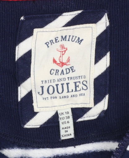 Womens UK Size 10 Joules Blue Pullover Sweatshirt