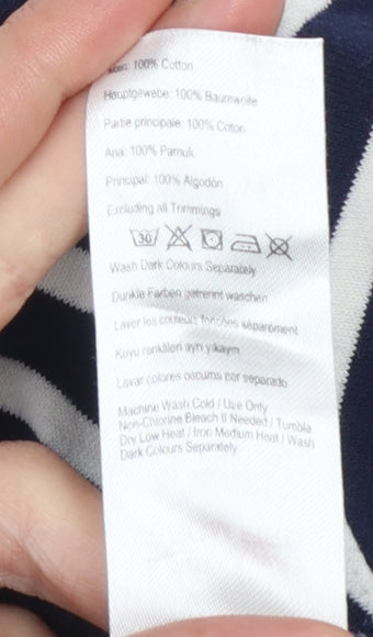 Womens UK Size 10 Joules Blue Pullover Sweatshirt