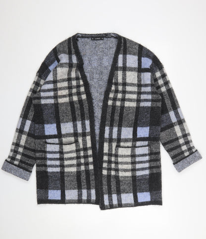 Womens UK Size M Dunnes Grey Cardigan Jumper