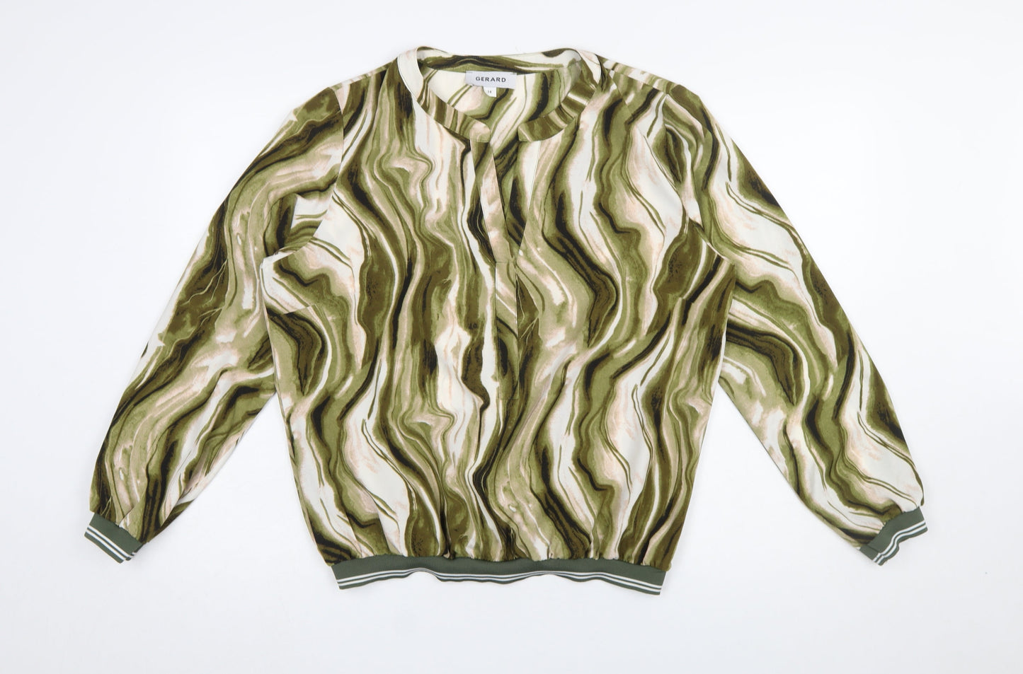 Womens UK Size 14 Gerard Multicoloured Basic Blouse