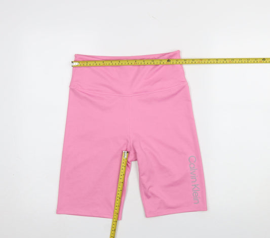 Womens UK Size M Calvin Klein Slim Fit Biker Shorts