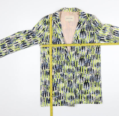 Womens UK Size 6 River Island Regular Multicoloured Blazer