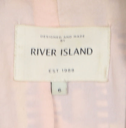 Womens UK Size 6 River Island Regular Multicoloured Blazer