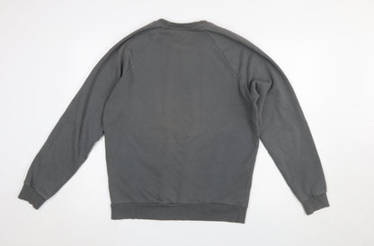 Mens UK Size S Under armour Grey Pullover Sweatshirt