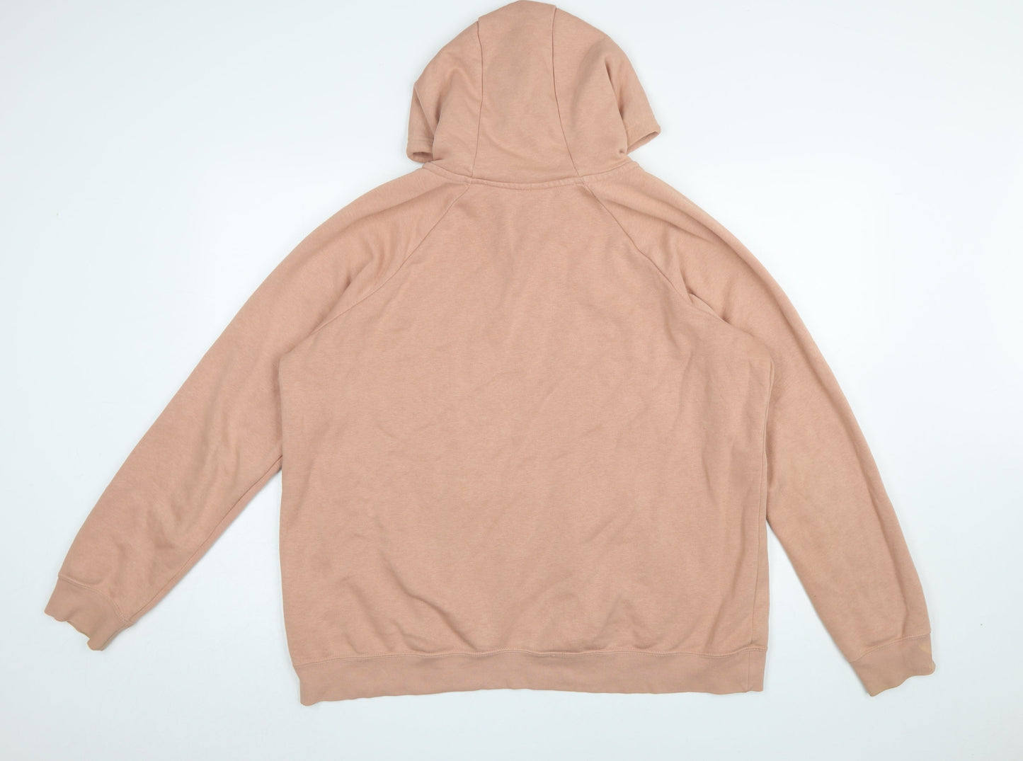 Womens UK Size XL Nike Beige Pullover Hoodie