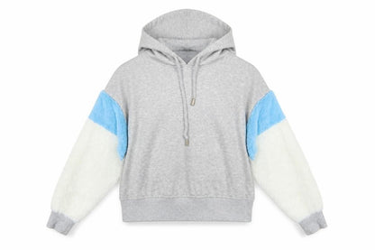 Womens UK Size 8 Bershka Grey Pullover Hoodie