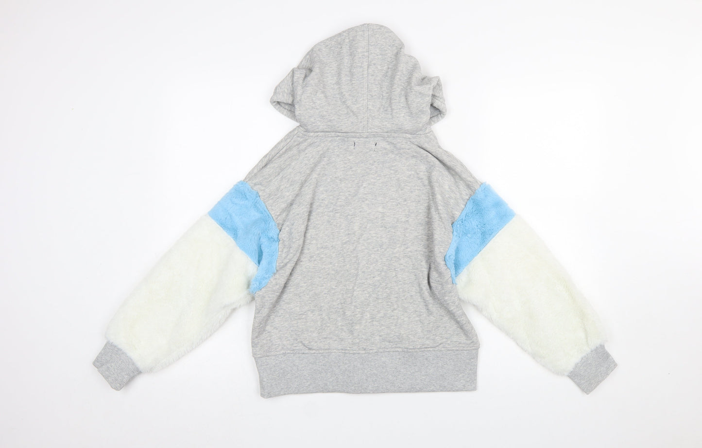 Womens UK Size 8 Bershka Grey Pullover Hoodie