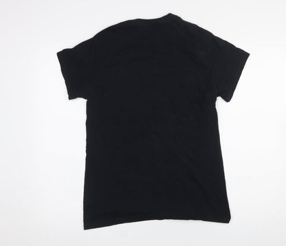 Mens UK Size S InuYasha Black  T-Shirt
