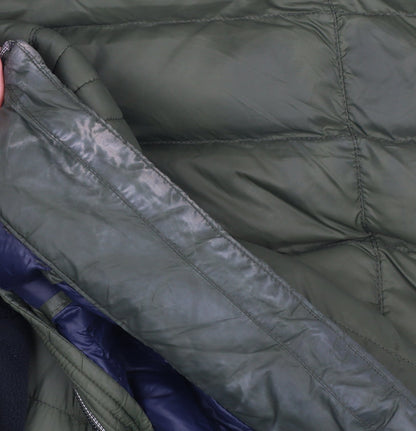 Mens UK Size S Lucky Brand Green Puffer Jacket