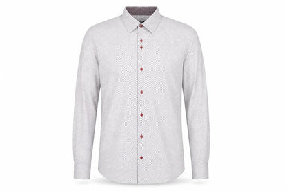 Mens UK Collar Size 17 Remus Uomo Smart White  Dress Shirt