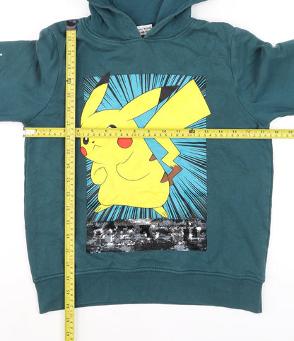 Boys UK Size 11 Years NEXT Blue Pullover Hoodie