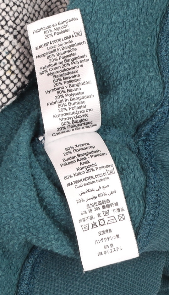 Boys UK Size 11 Years NEXT Blue Pullover Hoodie