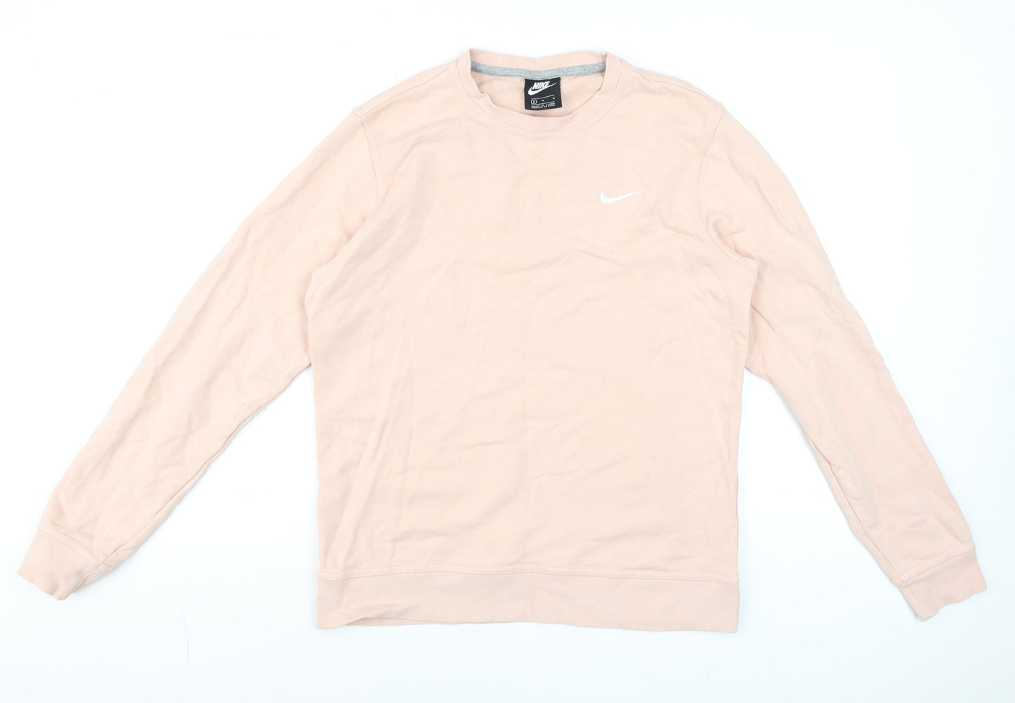 Womens UK Size M Nike Pink Pullover Sweatshirt