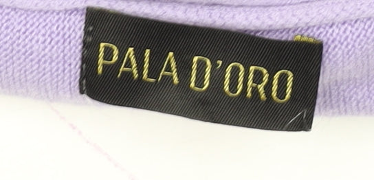 Womens UK Size LXL Pala D’Oro Purple Pullover Jumper