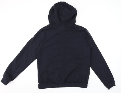 Mens UK Size XL European Culture Blue Pullover Hoodie