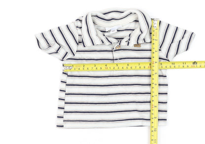 Calvin Klein Unisex Baby Multicoloured 3-6M Striped Jersey Shorts Set
