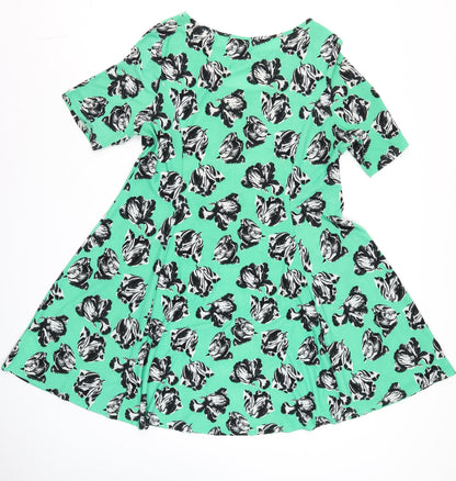 Womens UK Size M labelBe Skater Dress