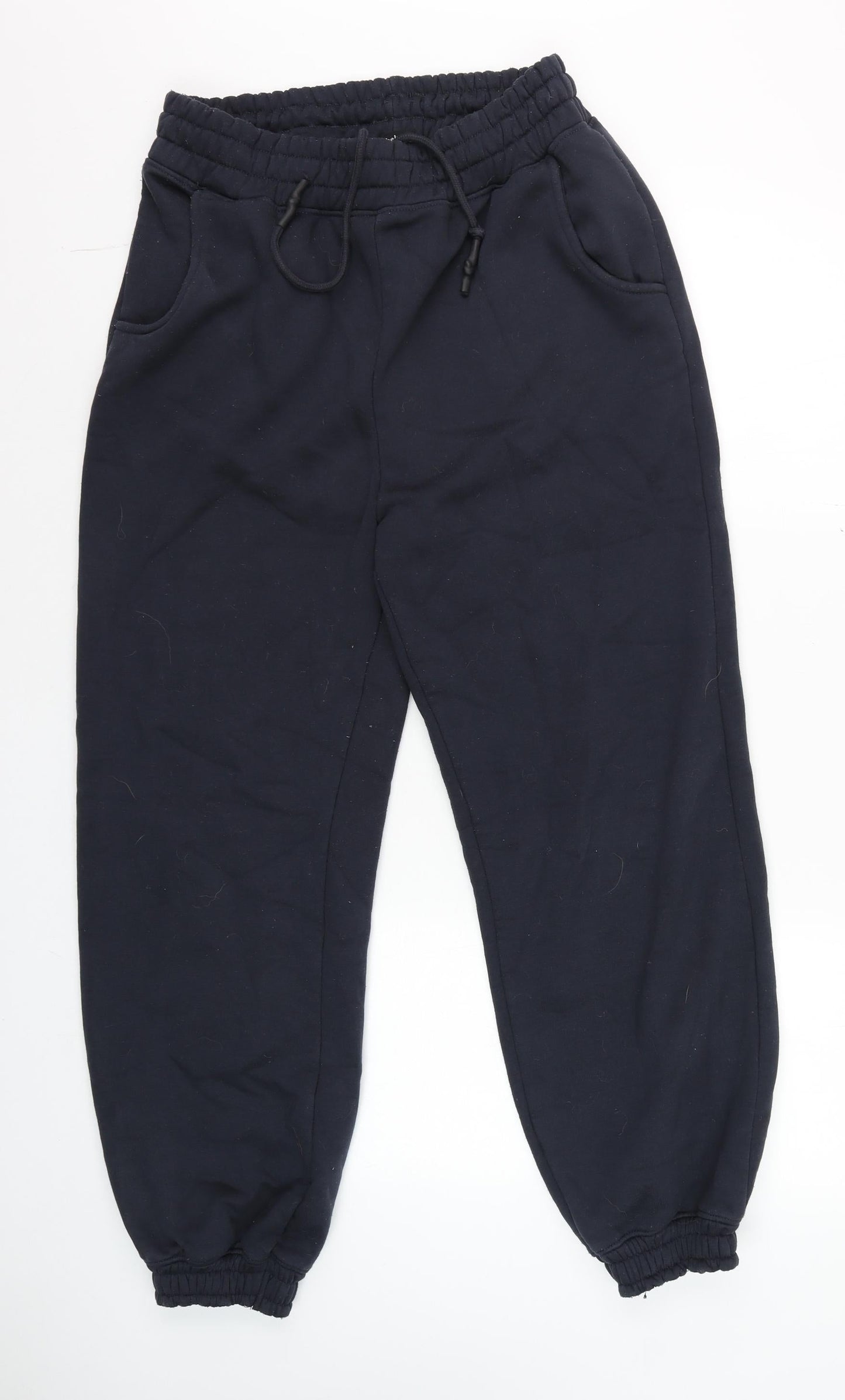 Mens UK Size S Mars The Label Regular Fit Jogger Black Trousers