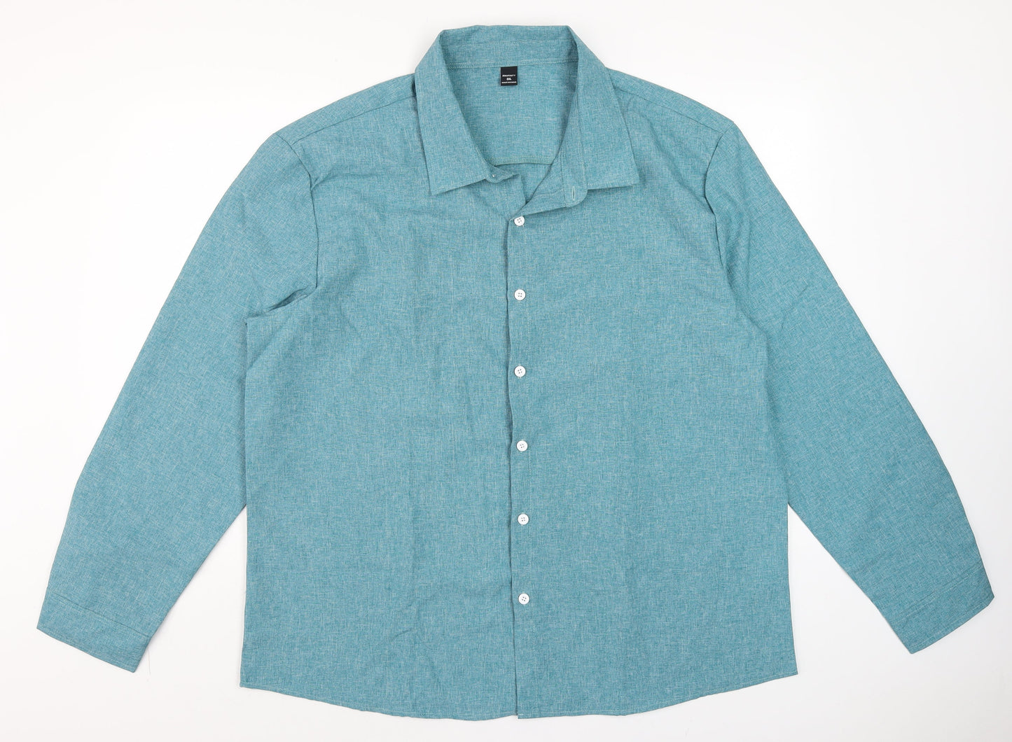 Mens UK Collar Size 3XL Manfinity Smart Blue  Dress Shirt