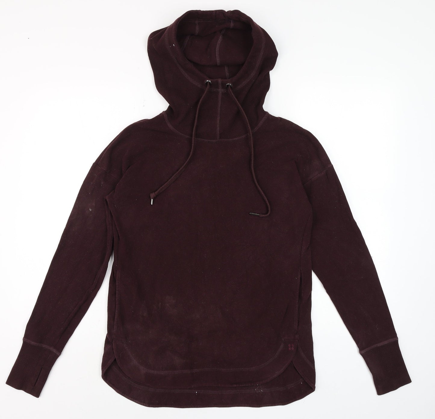 Womens UK Size 2XS Sweaty Betty Red Pullover Hoodie