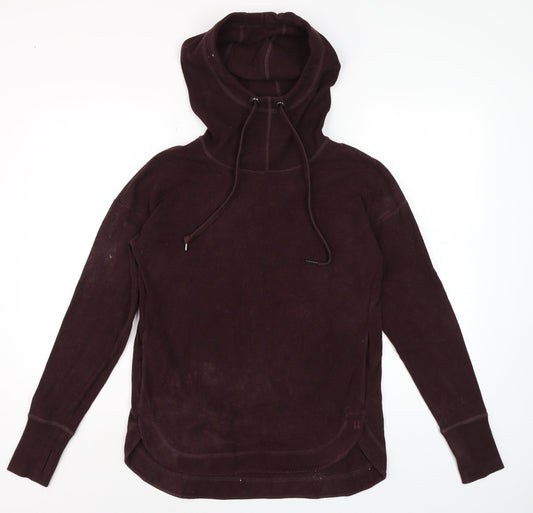 Womens UK Size 2XS Sweaty Betty Red Pullover Hoodie