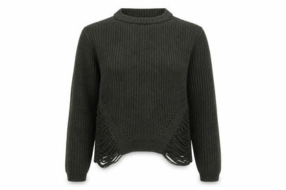 Womens UK Size 10 Select Green Pullover Jumper
