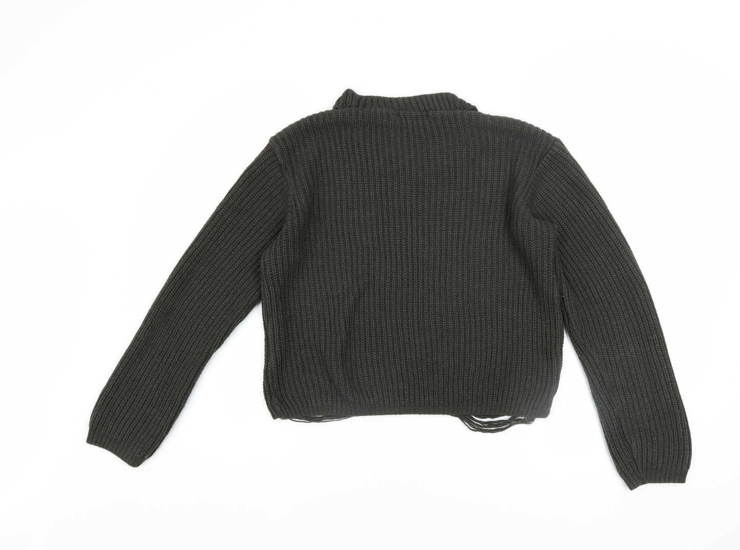Womens UK Size 10 Select Green Pullover Jumper