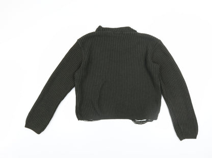 Womens UK Size 10 Select Green Pullover Jumper
