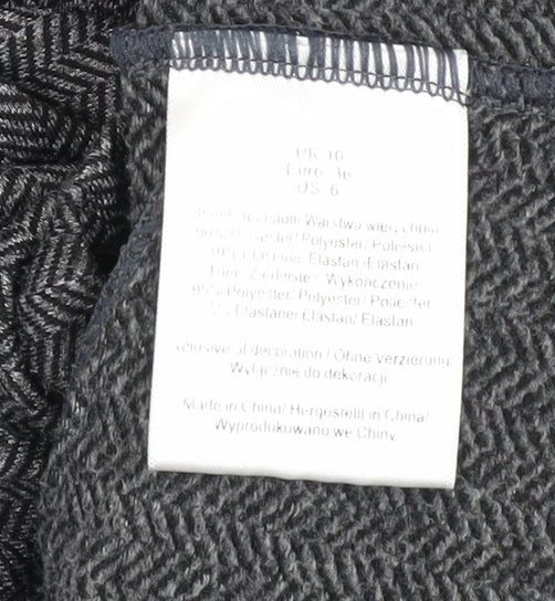 Womens UK Size 10 MONDETTA Grey Pullover Sweatshirt