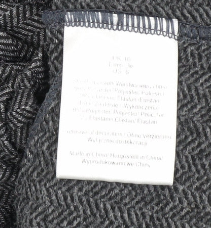 Womens UK Size 10 MONDETTA Grey Pullover Sweatshirt