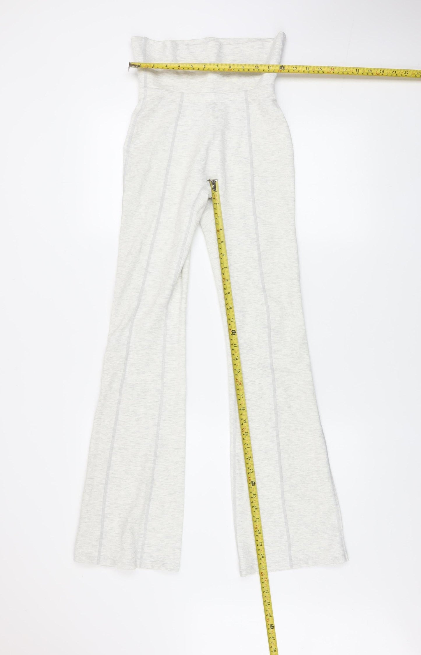 Womens UK Size S Boohoo  Leggings Ivory Leggings