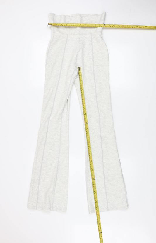 Womens UK Size S Boohoo  Leggings Ivory Leggings