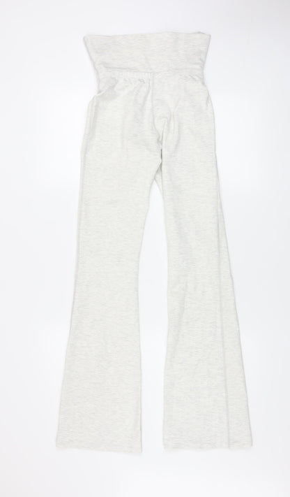 Womens UK Size S Boohoo  Leggings Ivory Leggings