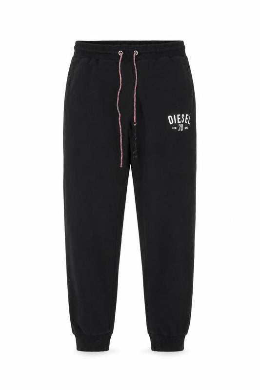 Mens UK Size M Diesel Regular Fit Jogger Black Trousers