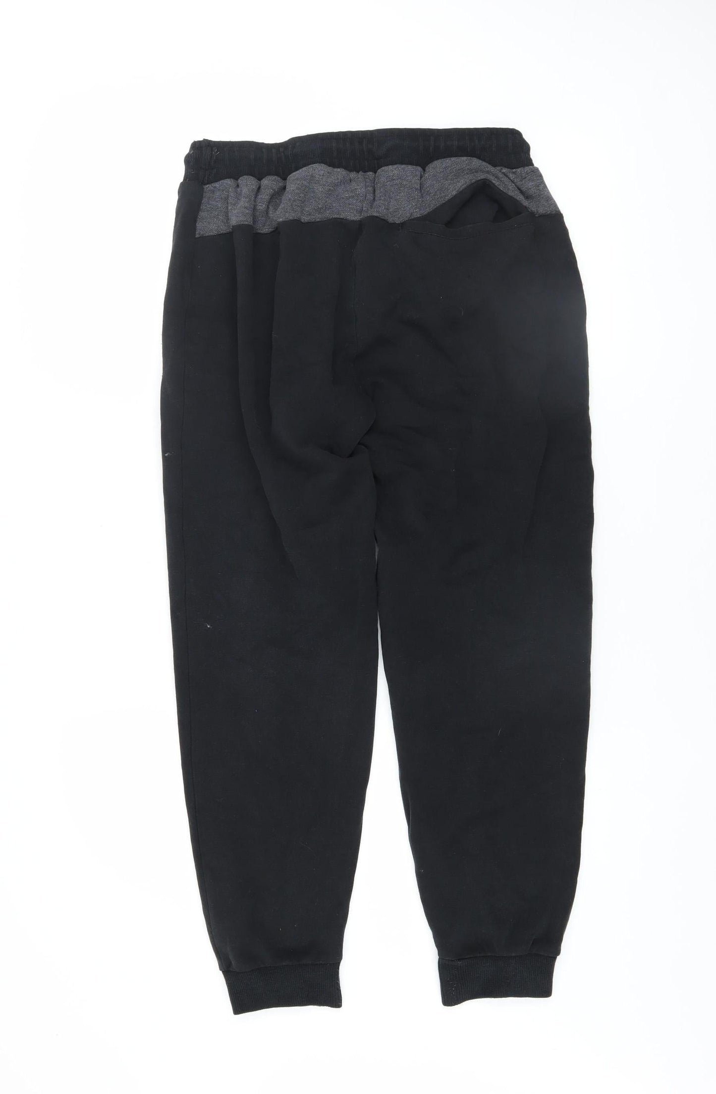 Mens UK Size M Diesel Regular Fit Jogger Black Trousers