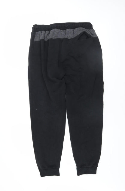 Mens UK Size M Diesel Regular Fit Jogger Black Trousers