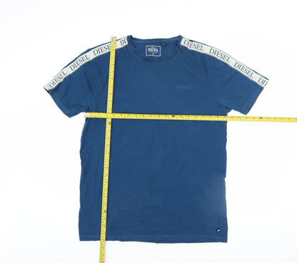 Mens UK Size M Diesel Blue  T-Shirt