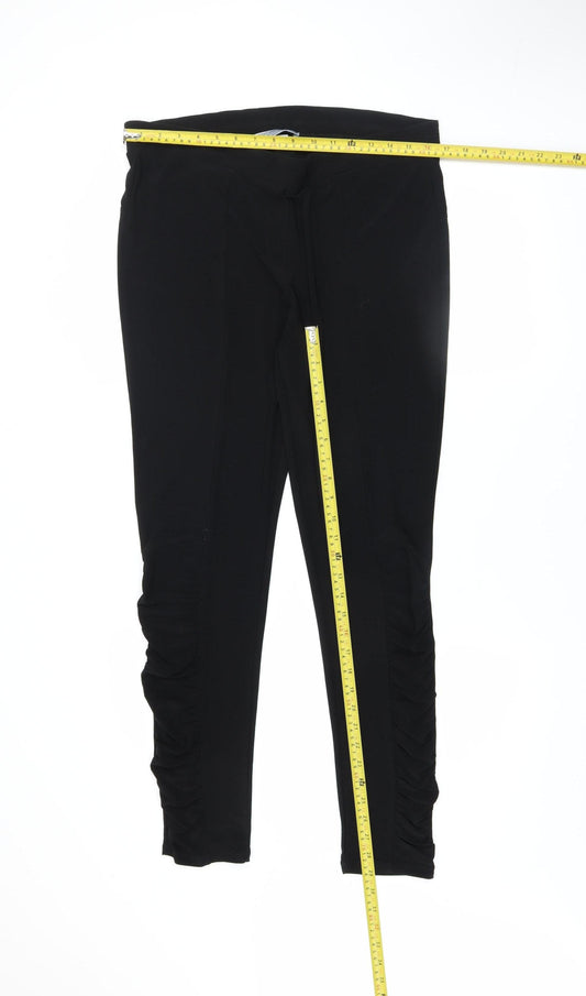Womens UK Size 14 Deca  Leggings Black Leggings