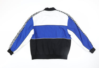 Womens UK Size XS Primark Blue Varsity Jacket