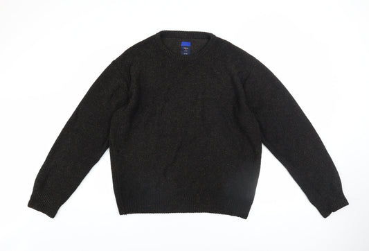 Mens UK Size XL Tricot Marine Jeans Black Pullover Jumper