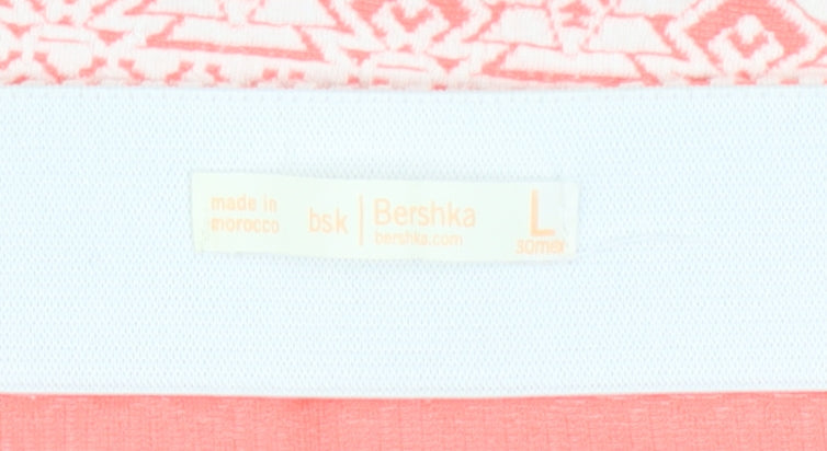 Womens UK Size L Bershka Straight & Pencil Jersey Skirt