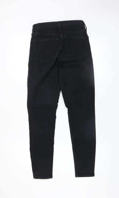 Womens UK Size 8 Topshop Slim Fit Skinny Black Jeans