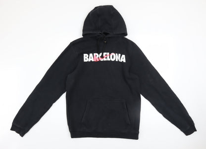 Mens UK Size S Nike Black Pullover Hoodie
