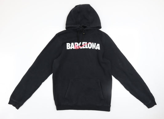 Mens UK Size S Nike Black Pullover Hoodie