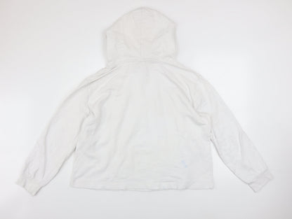 Womens UK Size L Gap White Pullover Hoodie